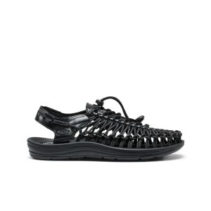 All Gender UNEEK Leather Sneaker  |  Perseid Black